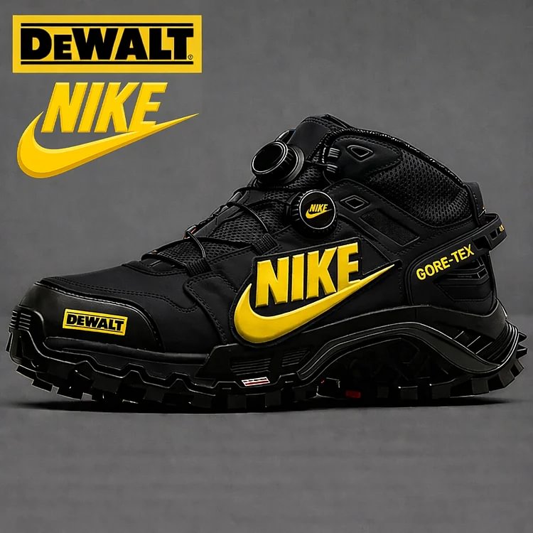 Die wasserdichten und wetterfesten Arbeits- und Wanderschuhe der Marken NIKE® und DEWALT® eignen sich ideal für die Arbeit und für Outdoor-Aktivitäten.