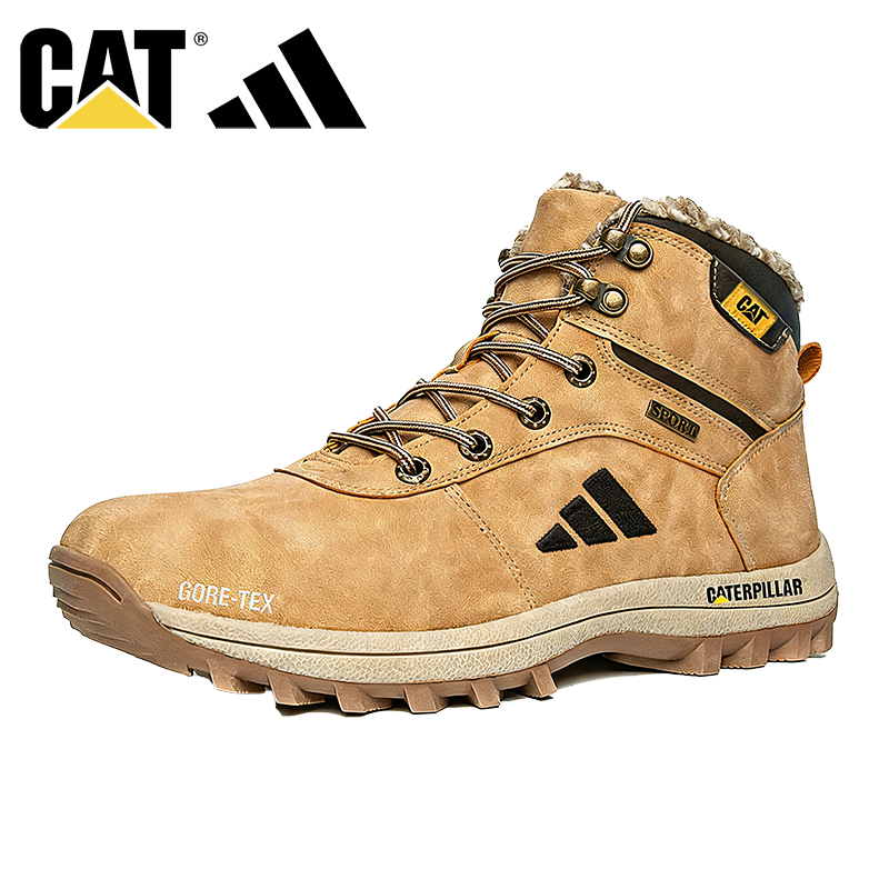 Adidas® und CAT® isolierte Winterstiefel