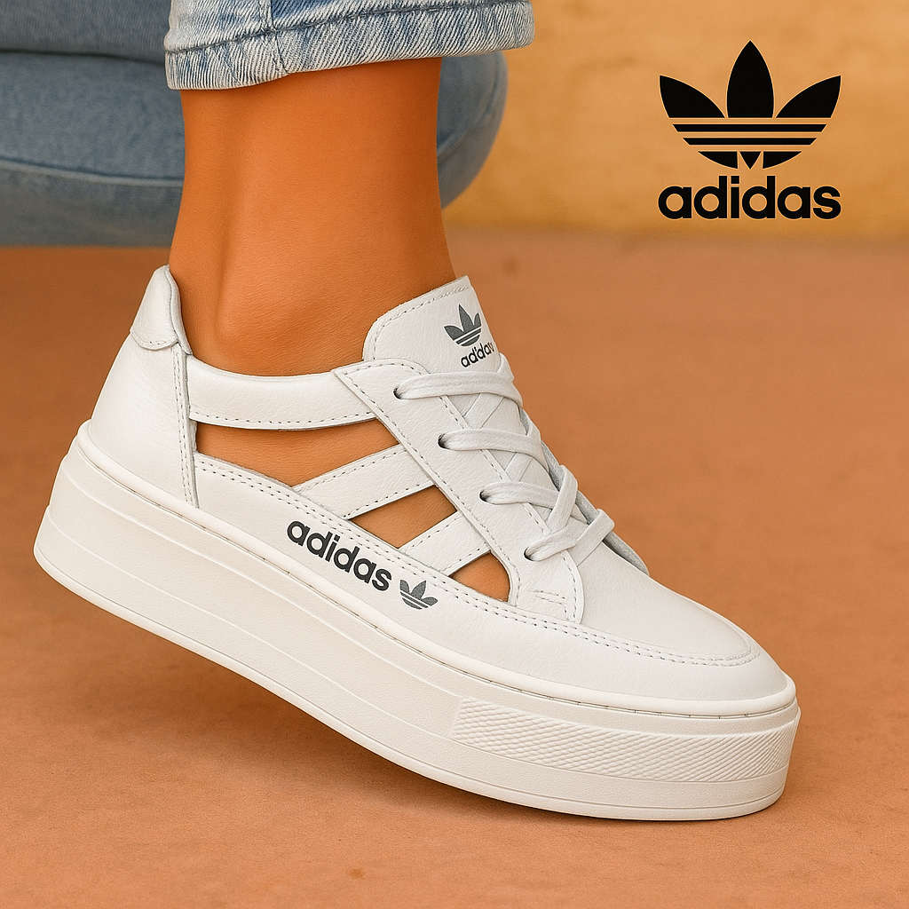 Damenschuhe mit Plateausohle