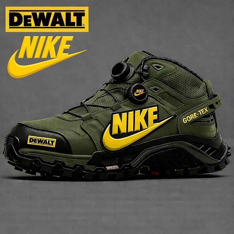 Die wasserdichten und wetterfesten Arbeits- und Wanderschuhe der Marken NIKE® und DEWALT® eignen sich ideal für die Arbeit und für Outdoor-Aktivitäten.