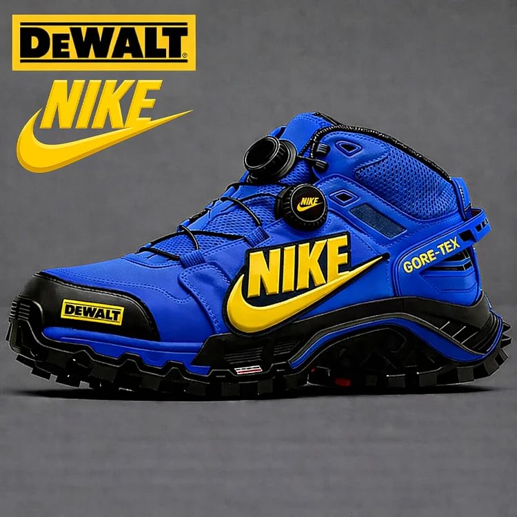 Die wasserdichten und wetterfesten Arbeits- und Wanderschuhe der Marken NIKE® und DEWALT® eignen sich ideal für die Arbeit und für Outdoor-Aktivitäten.