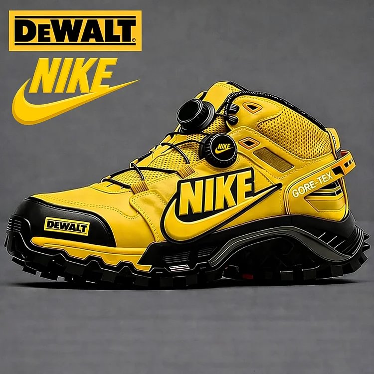 Die wasserdichten und wetterfesten Arbeits- und Wanderschuhe der Marken NIKE® und DEWALT® eignen sich ideal für die Arbeit und für Outdoor-Aktivitäten.
