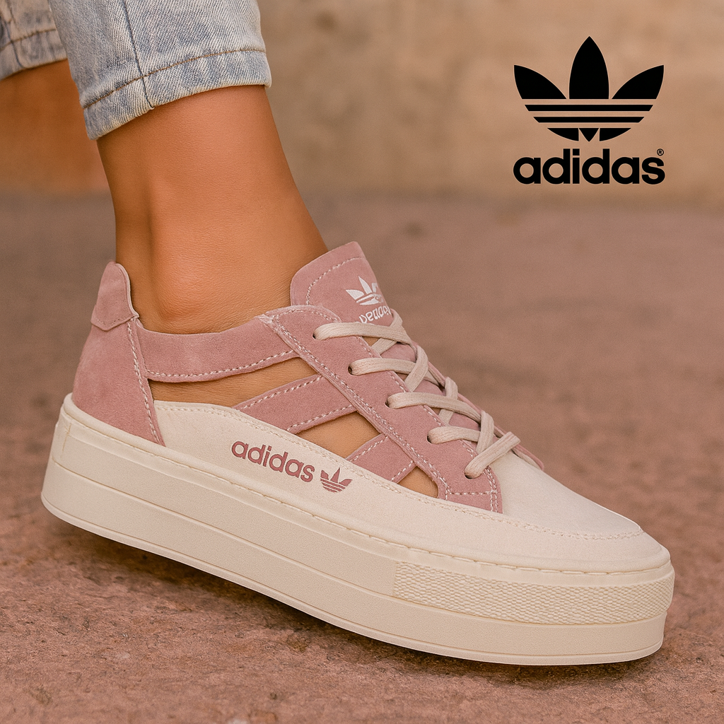 Damenschuhe mit Plateausohle